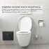 Bag,9.4x7.8x3.5 inches Sanitary Napkin Disposal Receptacle with Hygiene Disposal Bags and Trash Stainless Steel Wall