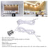 MUNEFE Blue LED Touch Switch, LED Light Touch Switch, DC Light Switch Touch for LED Cabinet Lights, Entrances