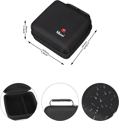 Mchoi Hard Case for NIIMBOT B1/B21 Label Maker - Waterproof Shockproof Bluetooth Portable Printer Protective Case