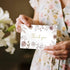 Oaken Leaford 24 Pack 6 Pre-Folded Floral Thank You Cards with Envelopes & Stickers, Elegant Designs for Wedding, Baby