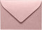 LUXPaper Mini Envelopes #17 | 2 11/16" x 3 11/16" | Misty Rose Metallic | 50 Qty, 84lb. Text