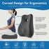 Generic Set Tailbone Seat Cushion & Lumbar Support Pillow for Office Chair, and Discomfort with Lumbar Support Pillow