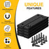 8Pack, 2.36" 0.53" 0.20" 80LBS Countersunk DIYMAG Strong Neodymium Rectangular Magnets x x Pulling Force Hole Magnet