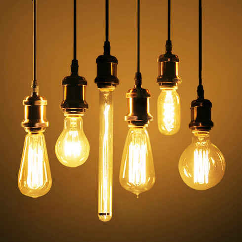 DiCUNO E26 Edison Vintage Lamp Socket, Retro Pendant Lamp Holder, Antique Look for Industrial DIY Lighting
