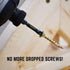 Velocity Interior 2 Inch Wood Screws DIY Pack (Size #8, 75 Pcs) – Zinc and Yellow Coating for Wood Working