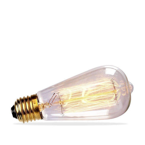 ST64INC-6 ST64 Bulb 6-Pack Bulbs-ST64 60 Watts-Dimmable, (E26) E27-Squirrel 6-Pack, 2.7, Newhouse Lighting Vintage