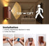 Generic Sets 2, Indoor Wall Sconce of Linkage Sensor Wall Sconce Led Up Down Wall Lamp,for Indoor Living Room Bedroom