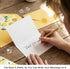 Yuuchoringee 50 Pack 4x6 Summer Bee Thank You Cards with Envelopes and Stickers Greeting Cards Bee Blank Note Cards