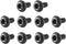 uxcell M2x4mm Thread Button Head Hex Socket Cap Screw Bolt, 100pcs
