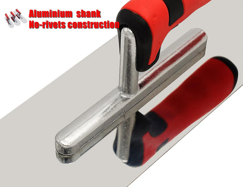 DIXIANG Set 3 (14" 4" 11"x4" 10"x3") Concrete Tools Stainless Steel Pool Trowel PC x & & Flat Finishing Cement Drywall
