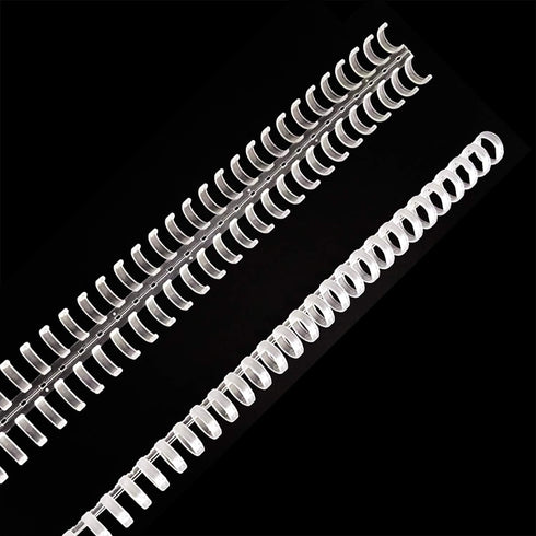 Honbay 10PCS Plastic 30-Hole Loose Leaf Binder Ring for Home and School Use