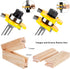 Set 2 1/2 Inch Set 3 KOWOOD Tongue and Groove of Pieces Shank Router Bit Teeth Adjustable T Shape Wood Milling Cutter
