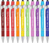 Outus 10 Pieces Funny Seven Days of the Week Pens with Sayings, 1.0 mm Black Ink Office Gifts - Black
