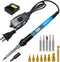 Lunamor Soldering Iron Heat Set Insert Tool, 80W 110V LCD Digital Soldering Welding