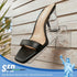 2 Pack Slatwall Swivel Shoe Display with Heel Rest, Clear Angled Retail Single Footwear Rack