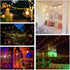 25FT 27 G40 Bulbs (2 Commercial C7/E12 GOOTHY Outdoor String Lights, Hanging Patio Lights String with Clear Globe