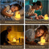 7-Color 3-Level Dimmable, 30Min 100% Capybara Night Light, Nursery Lamp, RGB & Warm Tap Control, Timer, Safe &Soft