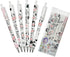 Maydahui 12Pcs Cartoon Milk Cow Eternal Pencils - Retractable HB 0.5mm Cow Print Everlasting Pencils