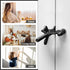 Pack 2, Upgraded Portable Door Lock Home Security Door Locker Privacy Perfect for Traveling Hotel Home Apartment