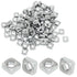 Waziaqoc 100 PCS 304 Stainless Steel M4 Square Nuts