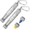 YueMiEcoUS Metal Ambidextrous Lumber Keel Crayon Holder, Contoured Grip Handle, Fits 1/2" Round