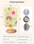 HYLING 3 9 Rainbow Lamp, Rainbow Lamp for Girls Room, Color Changing LED Night Light with Brightness Levels Wood
