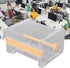Transparent Multi Masking Tape Cutter Dispenser, Visible Roll Tape Holder for Home and Office