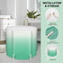 Portable Foldable Bathtub - Create Your Spa Anywhere for Adventure & Relaxation | Collapsible Adult Soaking Tub