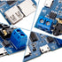 mp3 5v Super decoder - dfplayer mini Module with Audio Amplifier and Recorder for tf Card u Disk Play, Micro USB Power