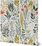Spoonflower Removable Wallpaper Swatch - Green Red Mint Plants Garden Vegetables Herb