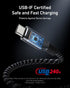 240W 100-Year 17 S24(1 Anker Prime USB C to USB C Cable, Fast Charging Cord, Upcycled-Braided Nylon with Bend