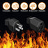 Treela 5 Sets Extension Cord Plug Replacement - 125V 15A 2 Pole 3 Wire Male Plug and Female Connector Replacement