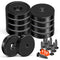 MIKEDE 110LB Strong Magnets, Heavy Duty Black Neodymium Cup Magnets with Countersunk Hole, 10 Pack