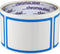 ChromaLabel 2 x 3 Inch Rectangular Dry Erase Labels - Pack of 50 for Storage Bin and Tile Labels