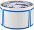 ChromaLabel 2 x 3 Inch Rectangular Dry Erase Labels - Pack of 50 for Storage Bin and Tile Labels