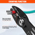Valuemax 4-in-1 Wire Stripper Tool, Wire Cutters, Crimping Tool, Multifunctional Electrician Pliers for 10-20 AWG