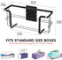 Wall Mount Glove Holder, Durable Metal Glove Box Dispenser, Organizer for Rubber Latex Gloves