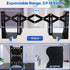 Heavy Duty Book End, Adjustable Bookends for Shelves, Decorative Book Organizer for Desk, Sturdy Metal Holder