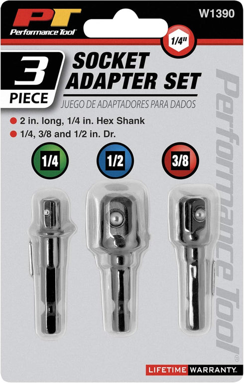Performance Tool W1390 Power Drill Socket Adapter by Performance Tool