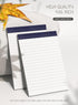 Note Pads 4x6 In Lined Writing Notepad, College Ruled To Do List, Grocery List, 30 Sh/Pad, 20 Pads/Pk for Office