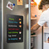 MaxGear Magnetic Black Dry Erase Board Sheet for Refrigerator, 16"x12" Fridge Whiteboard for Kitchen, Family Planner