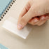 M&G 300 Sheets Transparent Sticky Notes, Waterproof Self-Adhesive Translucent Pads for Books Annotation School Office.