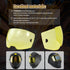 AQBB 5-Pack 0700000803 A50, A50 Part,3.94" 2.36"Visible Amber Front Cover Lens Compatible With Sentinel Welding Lens