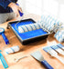MAXWAVE 34 Set, 4" 9" 1.63 4 Paint Roller Kit with Extension Pole, Piece and Paint Rollers, Ft to Ft Pole, Painting