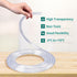 10 Feet - 3/8" ID x 1/2" OD Clear Vinyl Tubing, Flexible PVC Plastic Hose, BPA Free and Non Toxic
