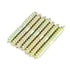20pcs M5 40mm Dowel Iron Double Ended Zinc Plating Self-Tapping Thread to Wood Dowel