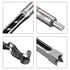 uxcell 9/16" x 210mm Square Hole Drill Bits for Wood, Mortising Chisel Bit Auger Spur Cutter Tool