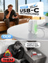 Sensor,8 Toilet Night Light Motion Color Changing USB-C Rechargeable Toilet Bowl Light for Bathroom