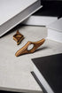 TILISMA Wooden Book Page Holder - Handmade Walnut Thumb Book Accessories for Reading in Bed