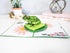 Green Frog Pop Up Card, Blank Frog Card with Envelope for Birthday, Kids Gift, Thank You, Get Well Soon
